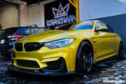 Carbonado BS Style Carbon Fiber Front Lip | 2014-2020 BMW M3/M4