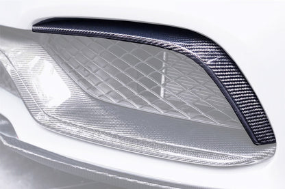 Canards delanteros de fibra de carbono DarwinPRO para Mercedes Benz W205 C63 S AMG (2015-2021)