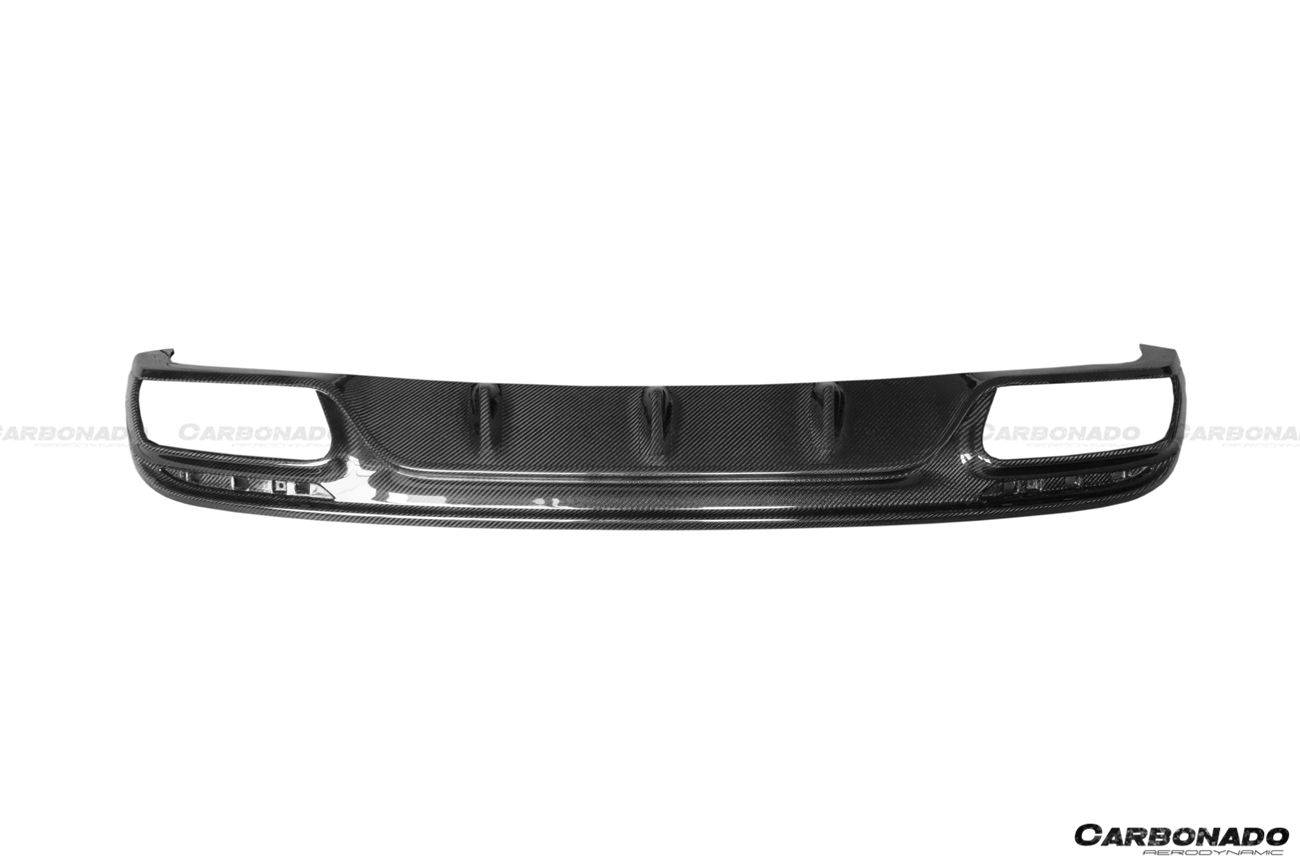 Carbonado 2014-2021 Mercedes Benz C217 S class S63  S65 AMG Coupe OE Style Carbon Fiber Rear Lip