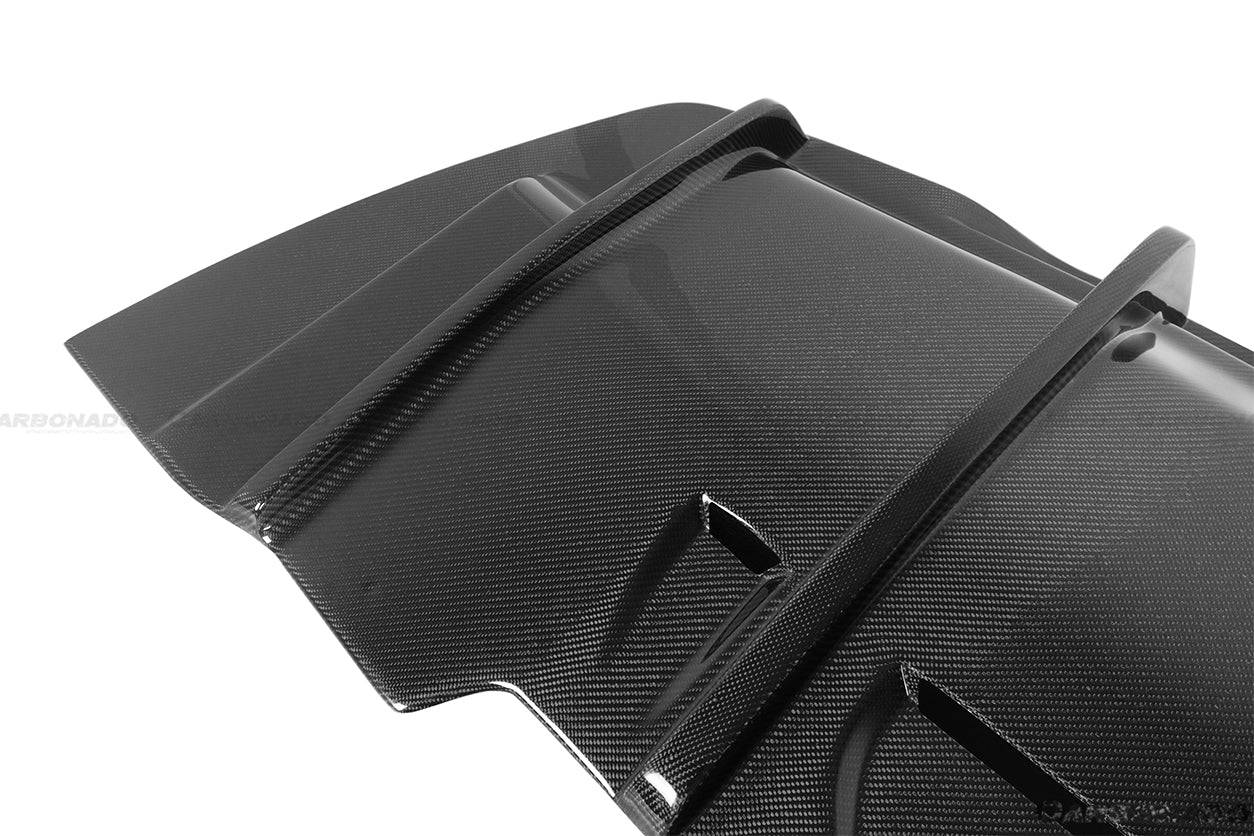Carbonado AMG Sedan PS Style Rear Diffuser | 2015-2021 Mercedes Benz W205 C63 S
