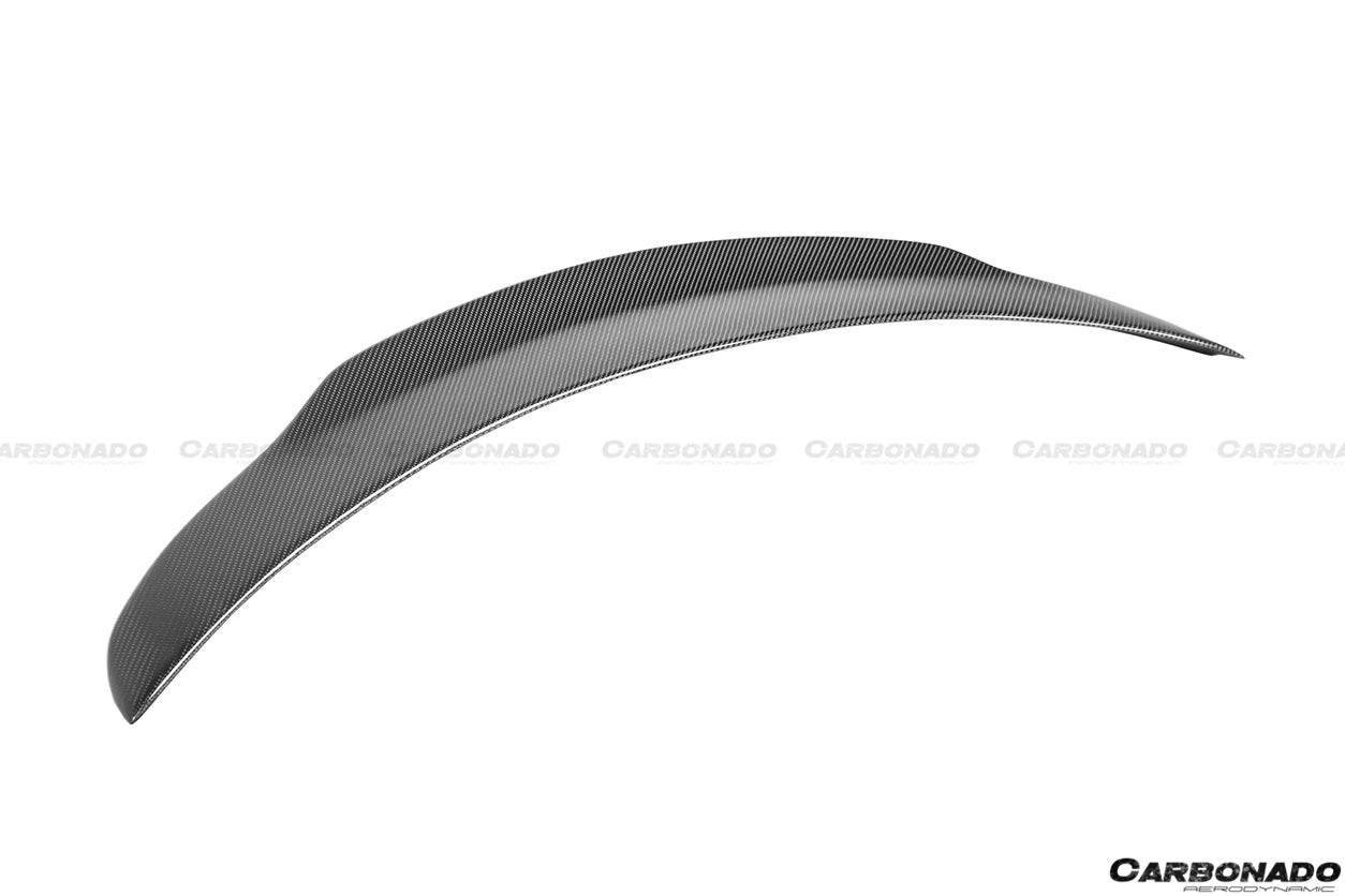 Alerón de maletero estilo PS para Mercedes Benz W205 C63 Clase C Coupé Carbonado 2015-2021