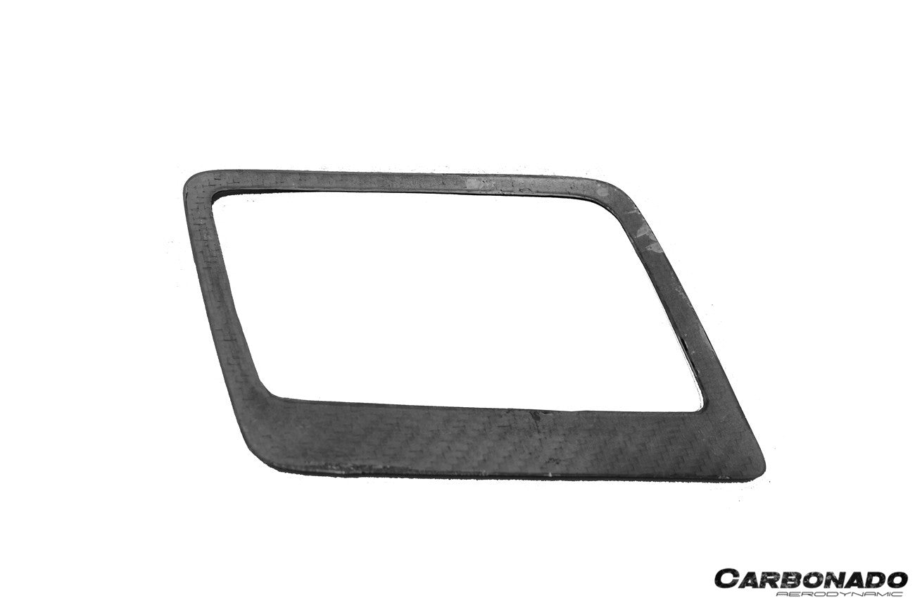 Carbonado 2013-2019 Corvette C7 Z06 Grandsport Dry Carbon Fiber Automatic Manual Control Gear Shift Panel Cover Trim