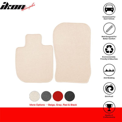 2020-2025 Toyota Supra MK5 Car Floor Mats Carpet 2PC Nylon