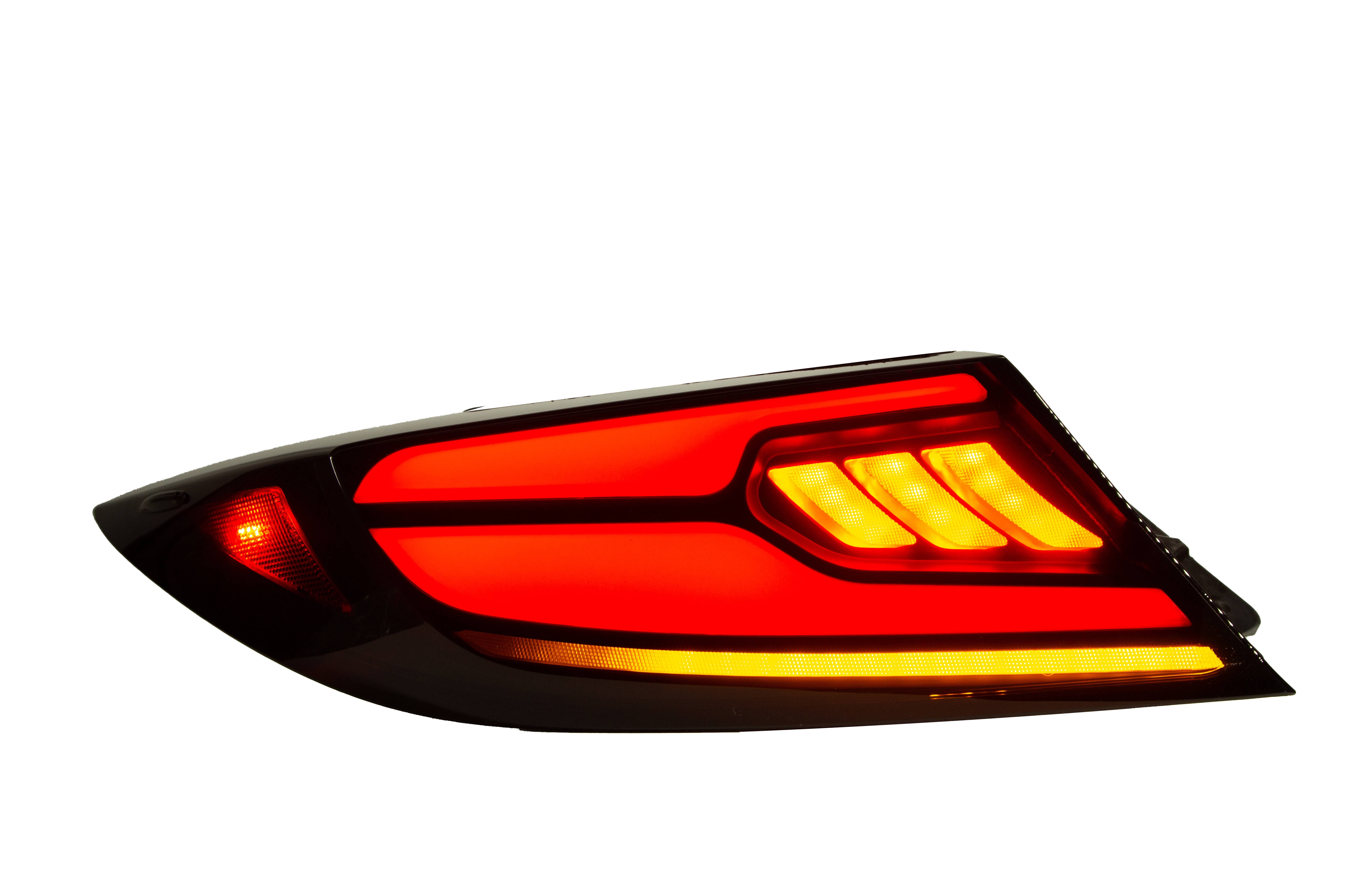 OLM Raiden LED Taillights (Clear Lens/Red Bar) - 2022+ GR86 / BRZ