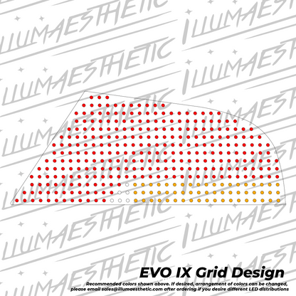 Illumaesthetic Mitsubishi Lancer Evolution 7,8,9 (CT9A) Complete DIY Kit