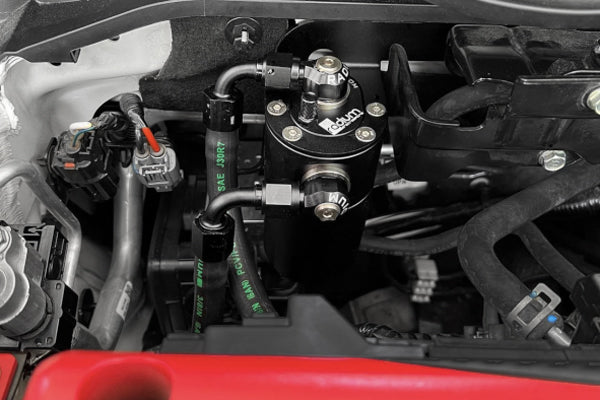 Radium Fluid Lock Dual Catch Can Kit (17+ Honda Civic Type-R)