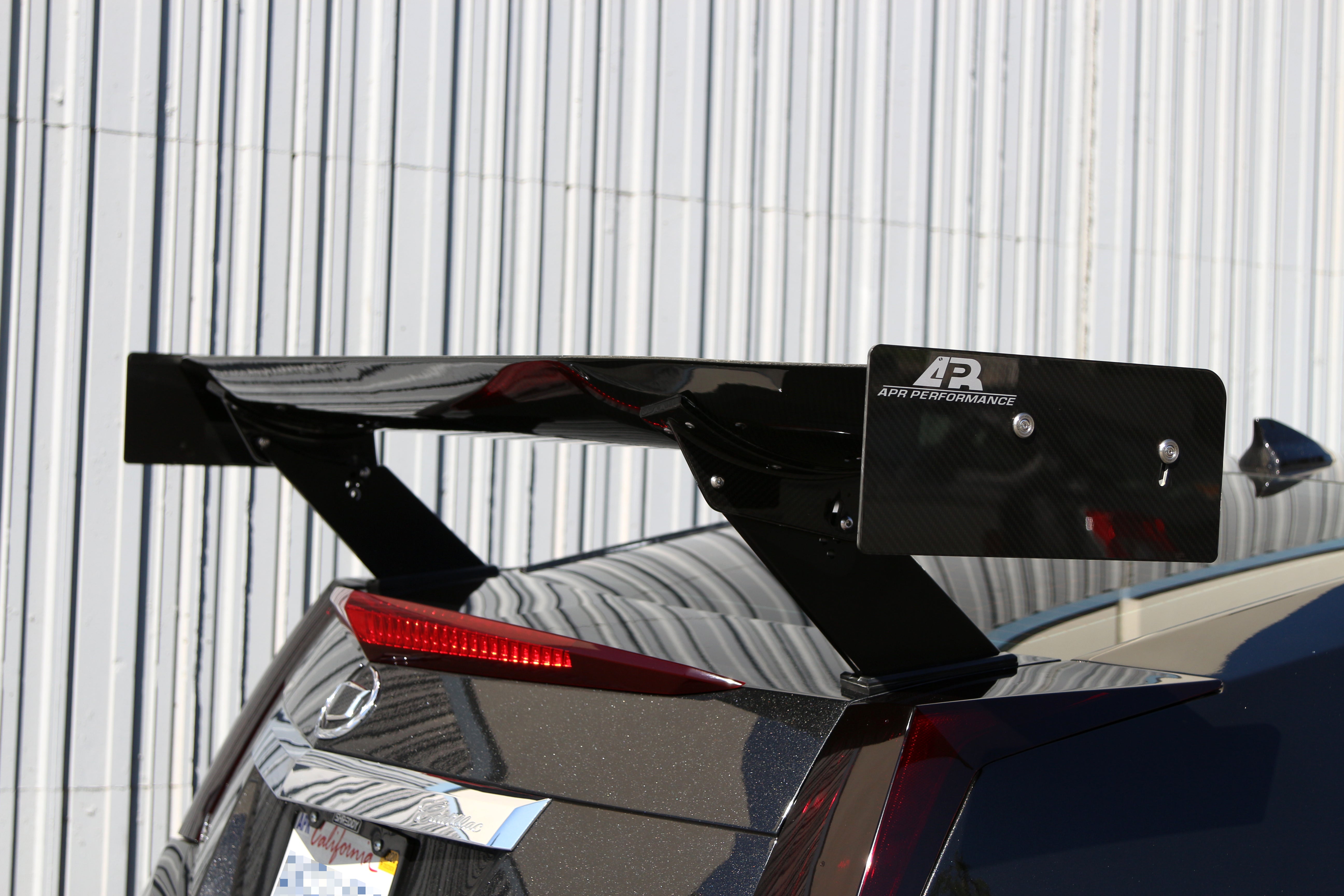 APR GTC-500 Carbon Fiber Adjustable Wing (2011-2015 Cadillac CTS-V Coupe)