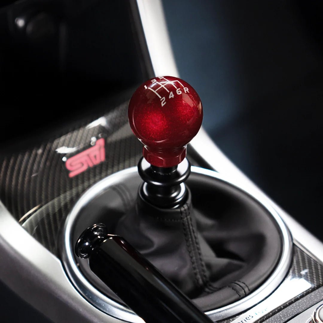 Billetworkz Weighted Shift Knob - 6 Speed Velocity Engraving - Subaru WRX 2015 - 2025 - 10