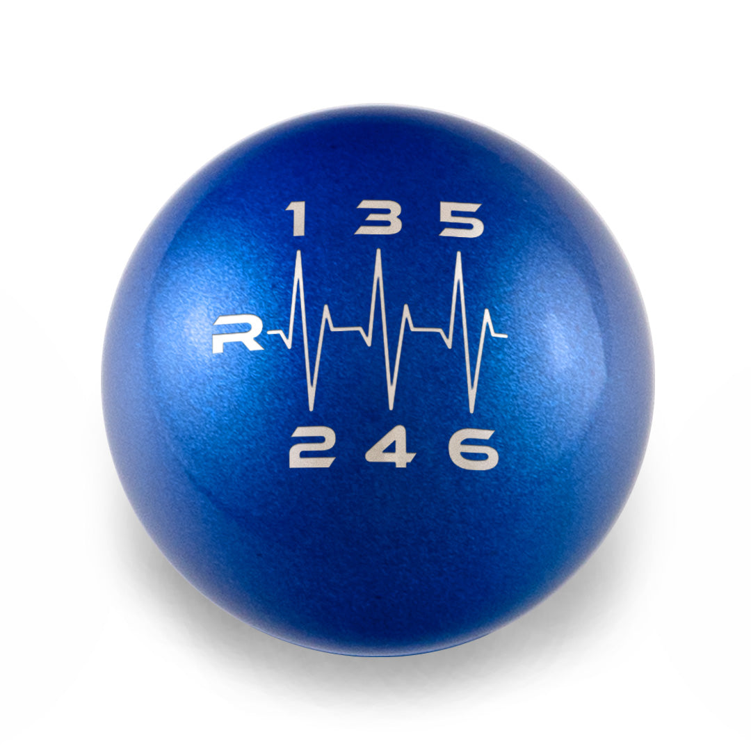 Billetworkz Weighted Shift Knob 6-Speed Heartbeat Engraving for Toyota GR Corolla / Corolla Hatch