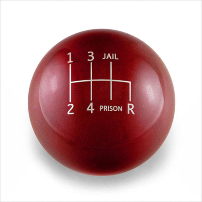 Billetworkz Weighted Shift Knob - 6 Speed Jail-Prison Engraving - Subaru WRX 2015-2025