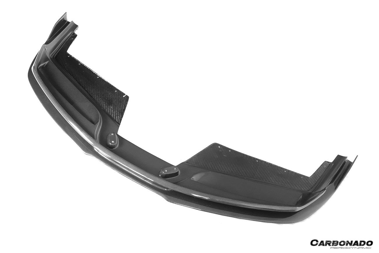 Faldón delantero de fibra de carbono estilo Ferrari 488 GTB Spider RS ​​Carbonado 2015-2020