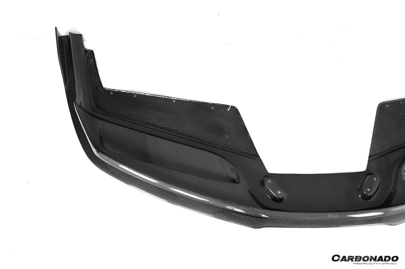 Faldón delantero de fibra de carbono estilo Ferrari 488 GTB Spider RS ​​Carbonado 2015-2020