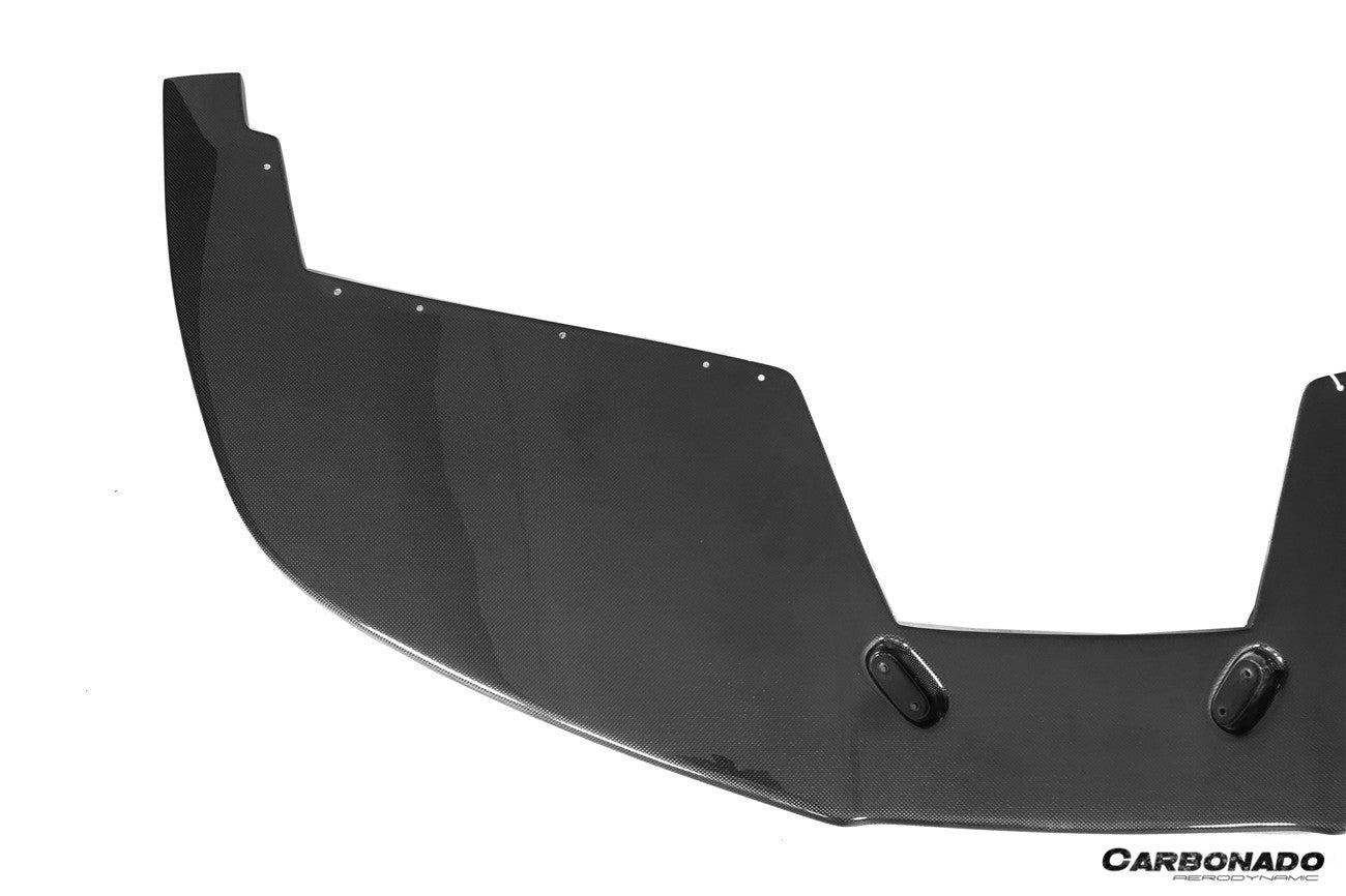 Faldón delantero de fibra de carbono estilo Ferrari 488 GTB Spider RS ​​Carbonado 2015-2020