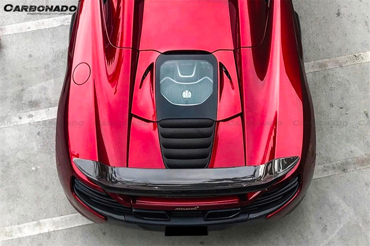 Alerón de maletero de fibra de carbono estilo VRS para McLaren 650S MP4 12C Carbonado 2011-2017