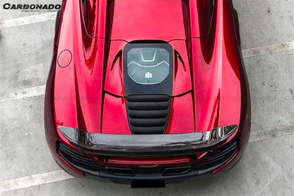 Alerón de maletero de fibra de carbono estilo VRS para McLaren 650S MP4 12C Carbonado 2011-2017