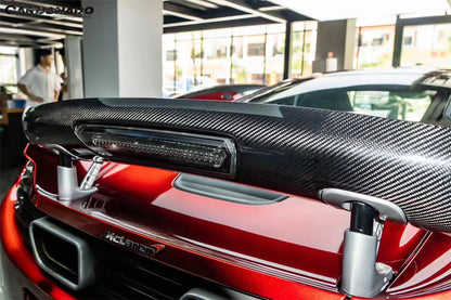 Alerón de maletero de fibra de carbono estilo VRS para McLaren 650S MP4 12C Carbonado 2011-2017