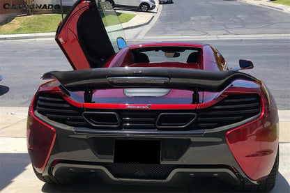 Alerón de maletero de fibra de carbono estilo VRS para McLaren 650S MP4 12C Carbonado 2011-2017