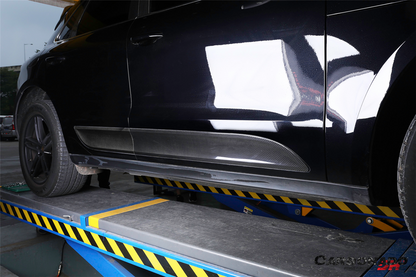 Carbonado 2014-2024 Porsche Macan S  Turbo and GTS 95B Dry Carbon Fiber Door Trims