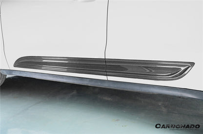 Carbonado 2014-2024 Porsche Macan S and Turbo and GTS 95B Convert GTS Style Dry Carbon Fiber Door Trims