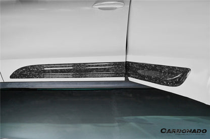Carbonado 2014-2024 Porsche Macan S and Turbo and GTS 95B Convert GTS Style Dry Carbon Fiber Door Trims
