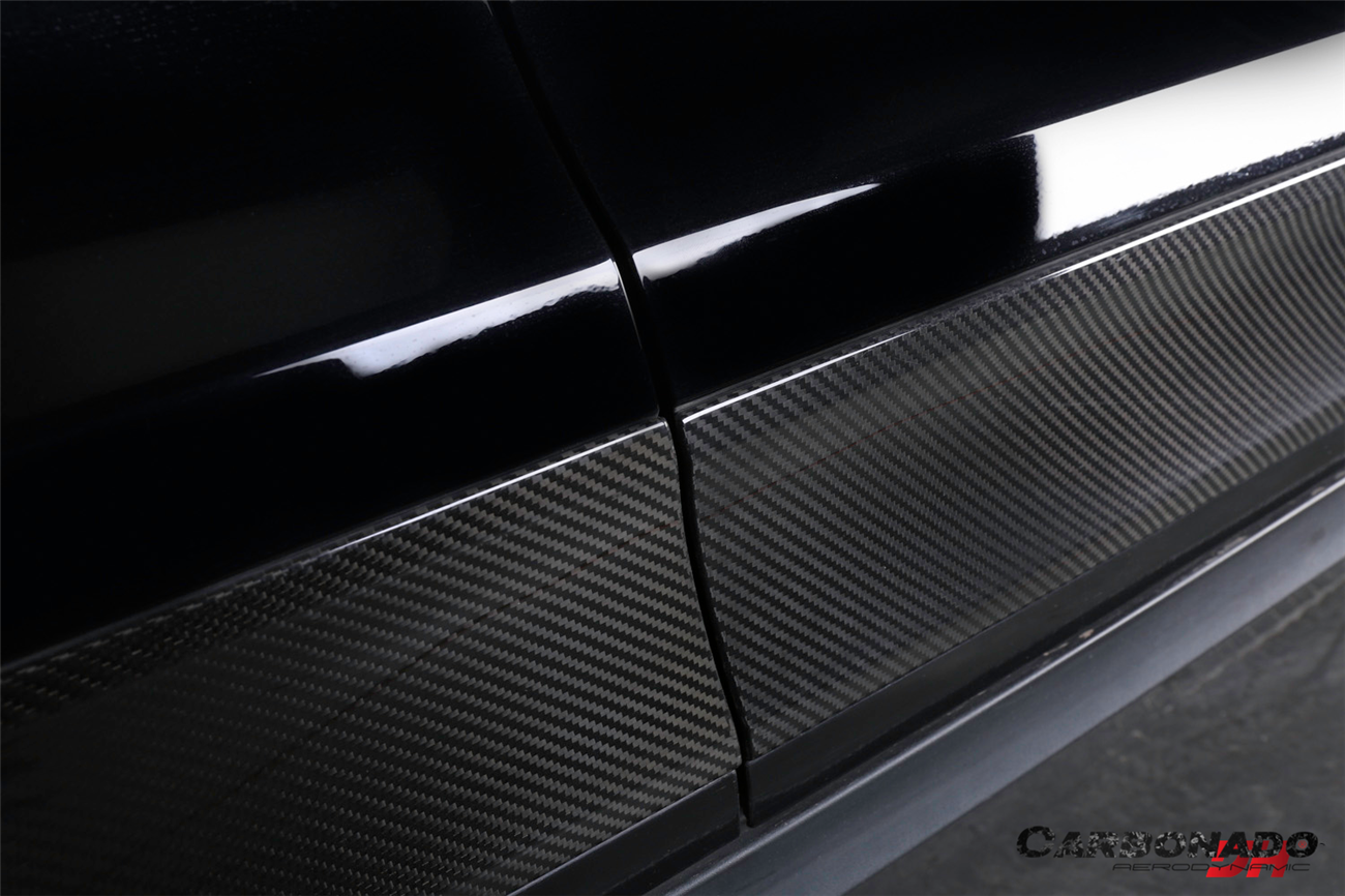 Carbonado 2014-2024 Porsche Macan S  Turbo and GTS 95B Dry Carbon Fiber Door Trims