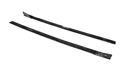 Carbonado 2016-2019 Audi RS7 MAN Style Dry Carbon Fiber Side Skirts