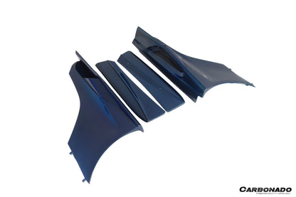 Carbonado 2011-2017 McLaren 650S & MP4 12C BKSS Style Carbon Fiber Side Skirts