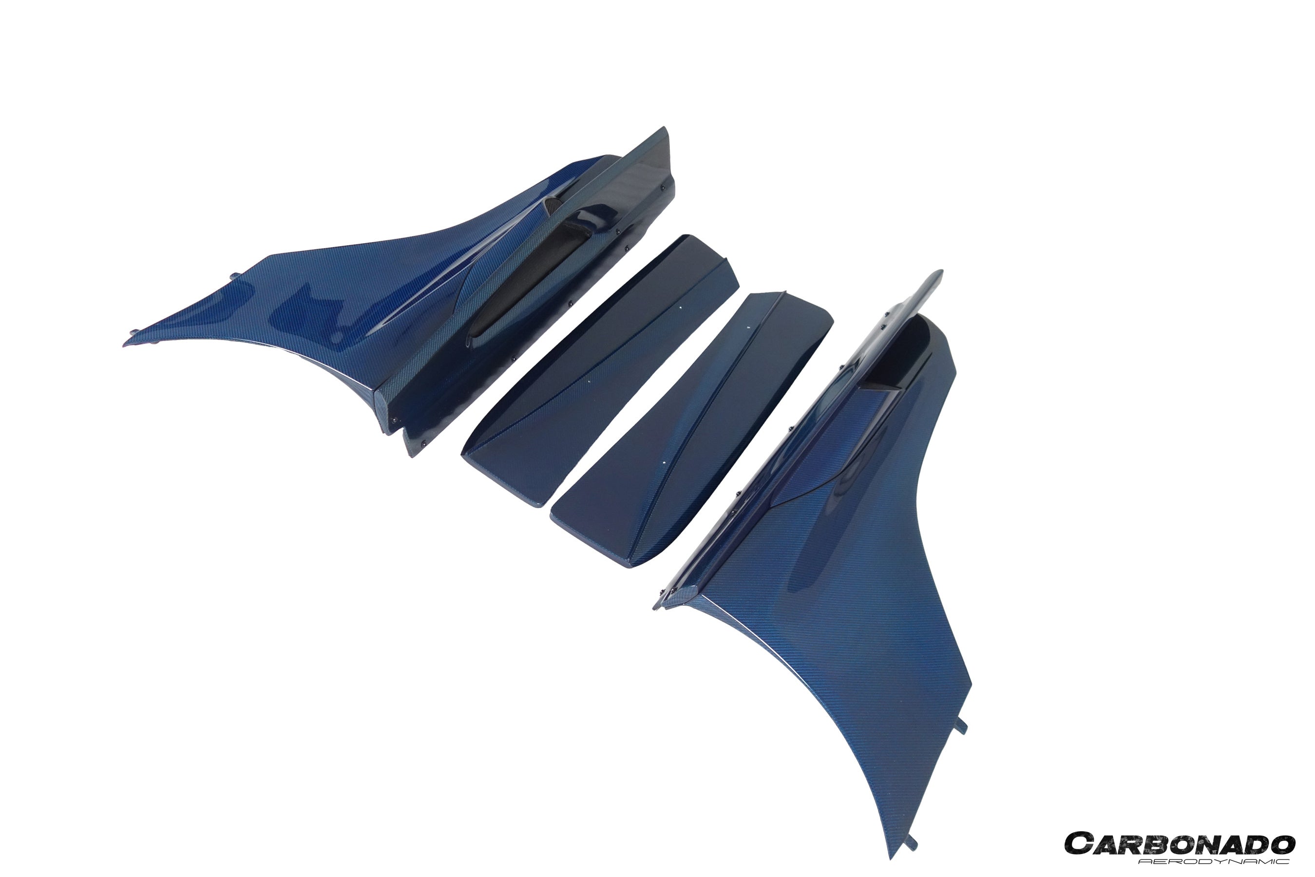 Carbonado 2011-2017 McLaren 650S & MP4 12C BKSS Style Carbon Fiber Side Skirts