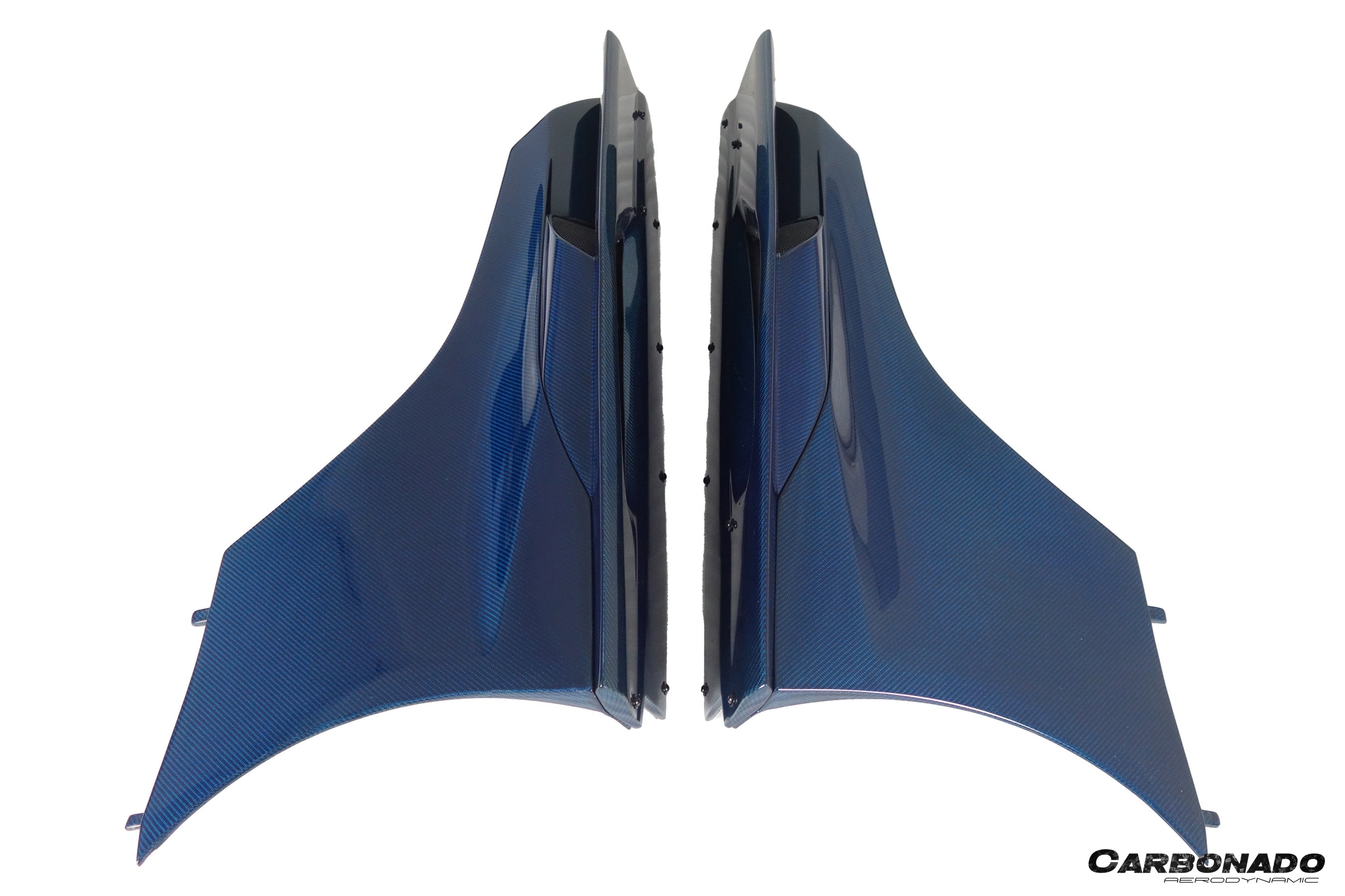 Carbonado 2011-2017 McLaren 650S & MP4 12C BKSS Style Carbon Fiber Side Skirts