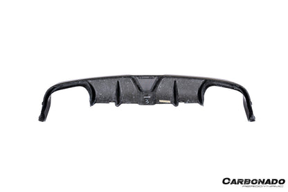 Difusor trasero de fibra de carbono seco estilo Porsche 911 991.2 Carrera KA Carbonado 2017-2019