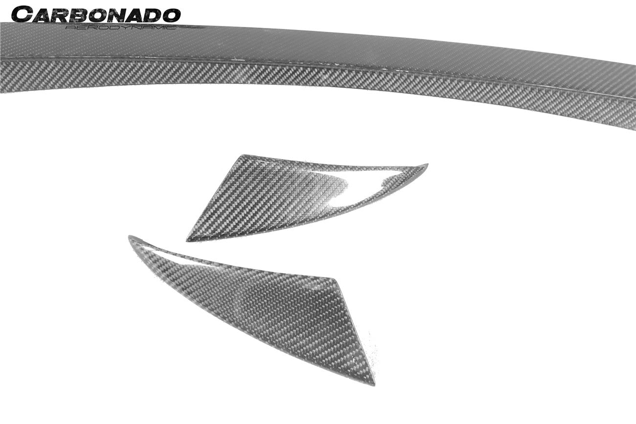 Carbonado 2016-2025 Tesla Model X SUV BS Style Carbon Fiber Trunk Spoiler