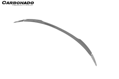 Carbonado 2016-2025 Tesla Model X SUV BS Style Carbon Fiber Trunk Spoiler