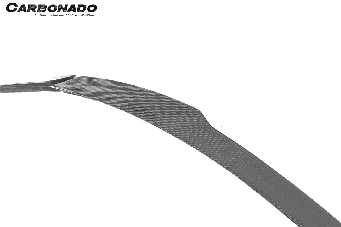 Carbonado 2016-2025 Tesla Model X SUV BS Style Carbon Fiber Trunk Spoiler