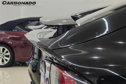 Carbonado 2016-2025 Tesla Model X SUV BS Style Carbon Fiber Trunk Spoiler