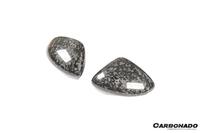 Reemplazo de carcasa de espejo de fibra de carbono en autoclave estilo OEM para Porsche Panamera 971.1, 971.2 y 976 Carbonado 2017-2025 | Compatible con S, 4S, GTS, Turbo, Turbo S, E-Hybrid y SportTurismo con volante a la izquierda