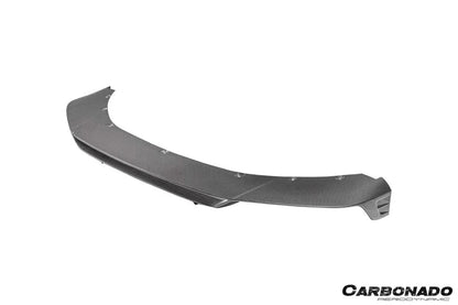 Borde delantero de fibra de carbono seco estilo Porsche Panamera 971 GTS KDA Carbonado 2017-2023