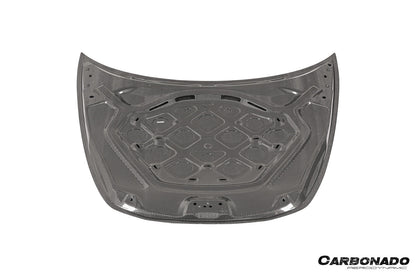 Capó seco de fibra de carbono estilo OEM Porsche Panamera 971 4S Turbo SD GTS 2017-2023 Carbonado