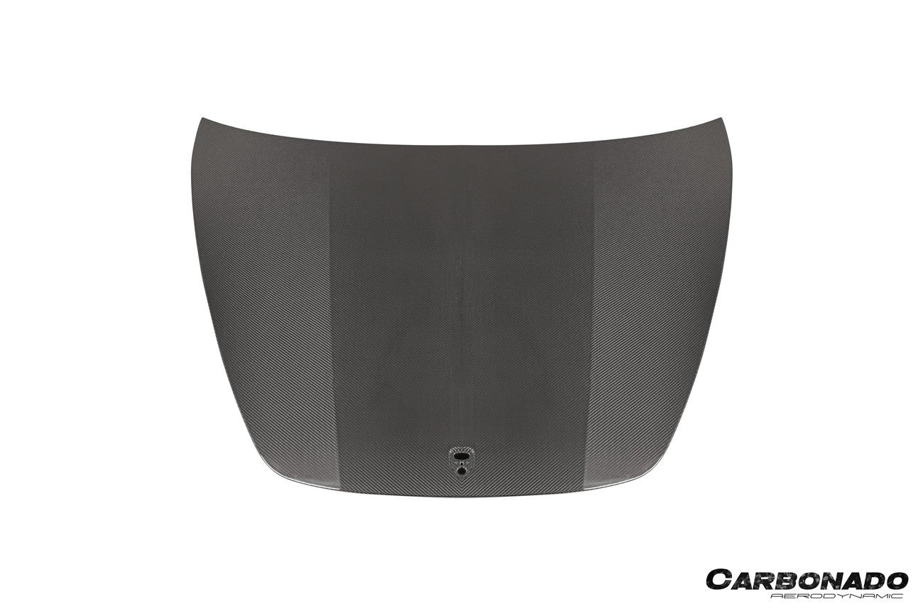 Capó seco de fibra de carbono estilo OEM Porsche Panamera 971 4S Turbo SD GTS 2017-2023 Carbonado