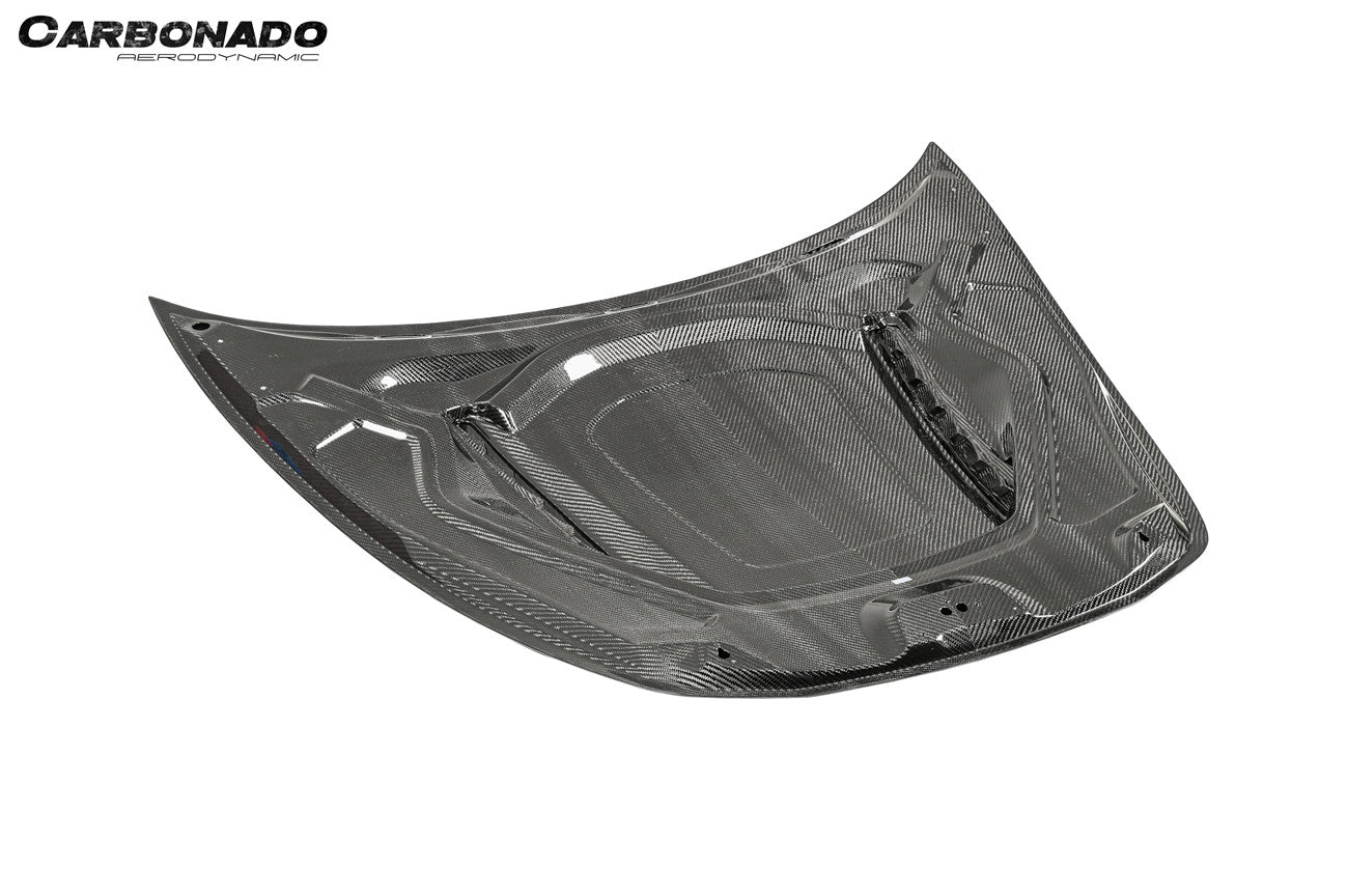 Carbonado 2017-2023 Porsche Panamera 971 4S    Turbo    SD    GTS TP Style Dry Carbon Fiber Hood