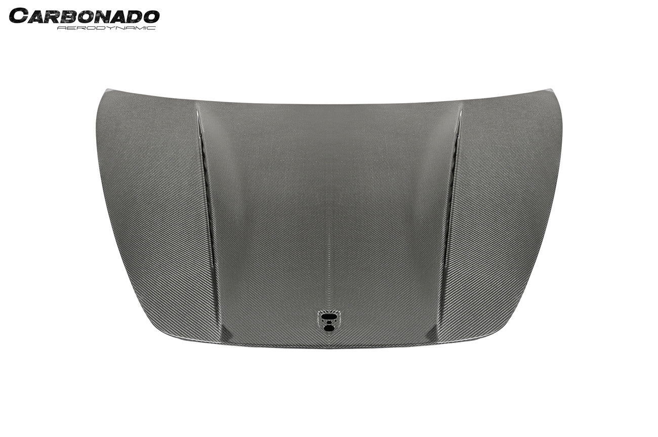 Carbonado 2017-2023 Porsche Panamera 971 4S    Turbo    SD    GTS TP Style Dry Carbon Fiber Hood