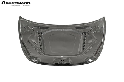 Carbonado 2017-2023 Porsche Panamera 971 4S    Turbo    SD    GTS TP Style Dry Carbon Fiber Hood