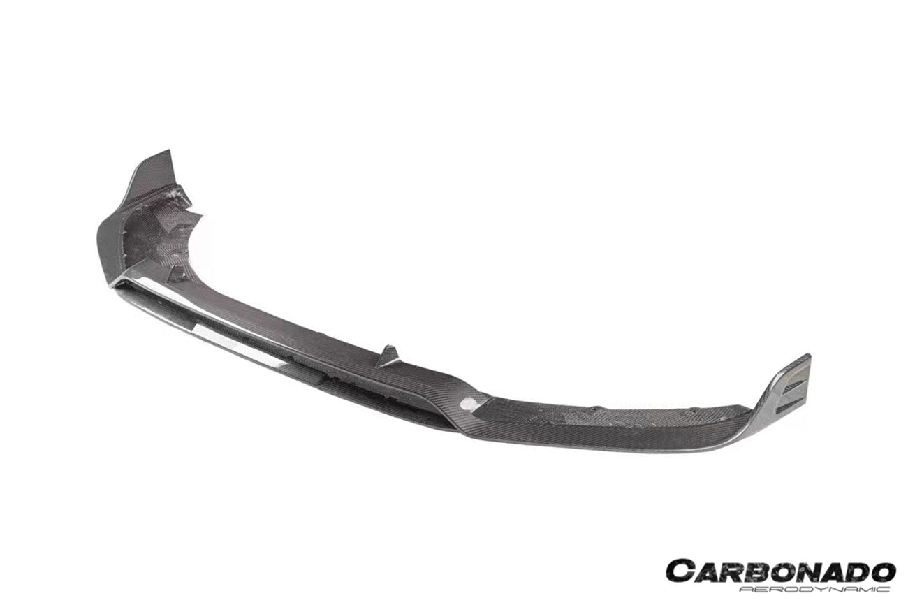 Carbonado 2017-2023 Porsche Panamera 971 Turbo S KDA Style Dry Carbon Fiber Front Lip