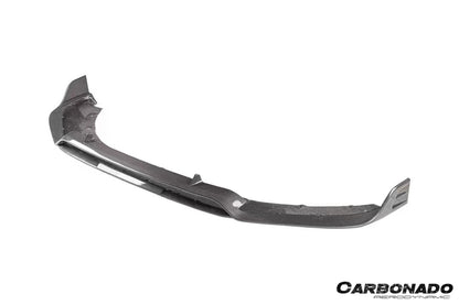 Carbonado 2017-2023 Porsche Panamera 971 Turbo S KDA Style Dry Carbon Fiber Front Lip