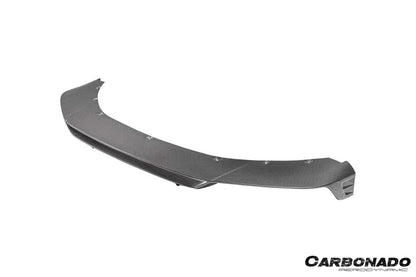 Carbonado 2017-2023 Porsche Panamera 971 Turbo S KDA Style Dry Carbon Fiber Front Lip