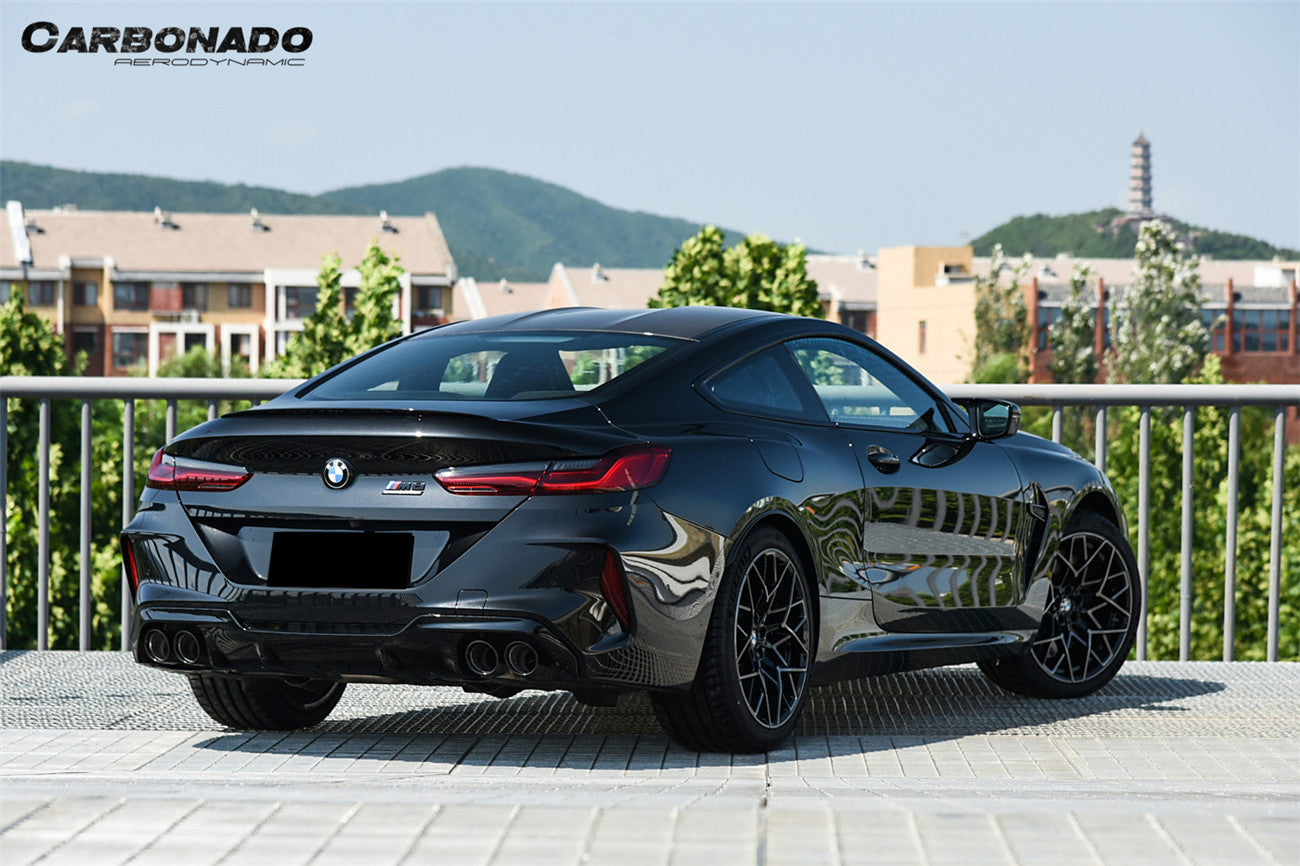 Carbonado 2018-2022 BMW Serie 8 G14 G15 Coupé Convertible Estilo M8 Kit de carrocería completa