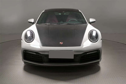 Carbonado 2019-2024 Porsche 911 992 Carrera   Targa    Cabriolet    Turbo OE Style Dry Carbon Fiber Hood