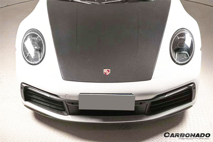 Carbonado 2019-2024 Porsche 911 992 Carrera   Targa    Cabriolet    Turbo OE Style Dry Carbon Fiber Hood