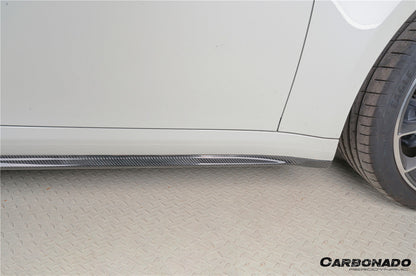 Carbonado 2019-2024 Porsche 911 992 Carrera    Cabriolet Convert Turbo SD Style Dry Carbon Fiber Side Skirts