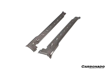 Carbonado 2019-2024 Porsche 911 992 Carrera    Cabriolet Convert Turbo SD Style Dry Carbon Fiber Side Skirts