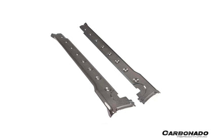 Carbonado 2019-2024 Porsche 911 992 Carrera    Cabriolet Convert Turbo SD Style Dry Carbon Fiber Side Skirts